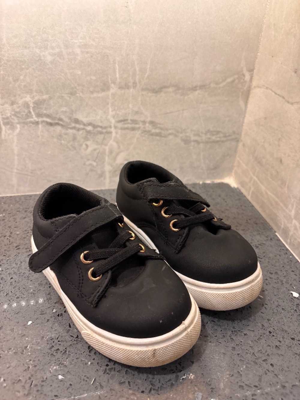 Black toddler shoes